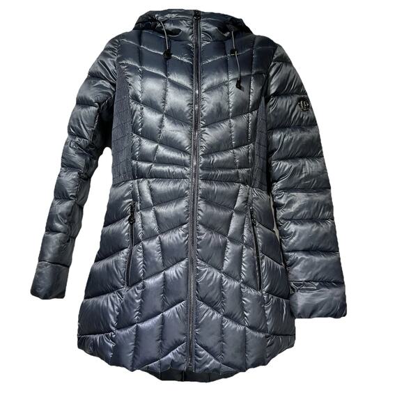 Bernardo Ladies' Hooded Packable Quilted Puffer Jacket Coat Size XS - Picture 1 of 16